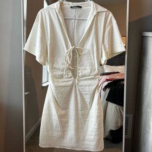 Zara Tie Mini Dress